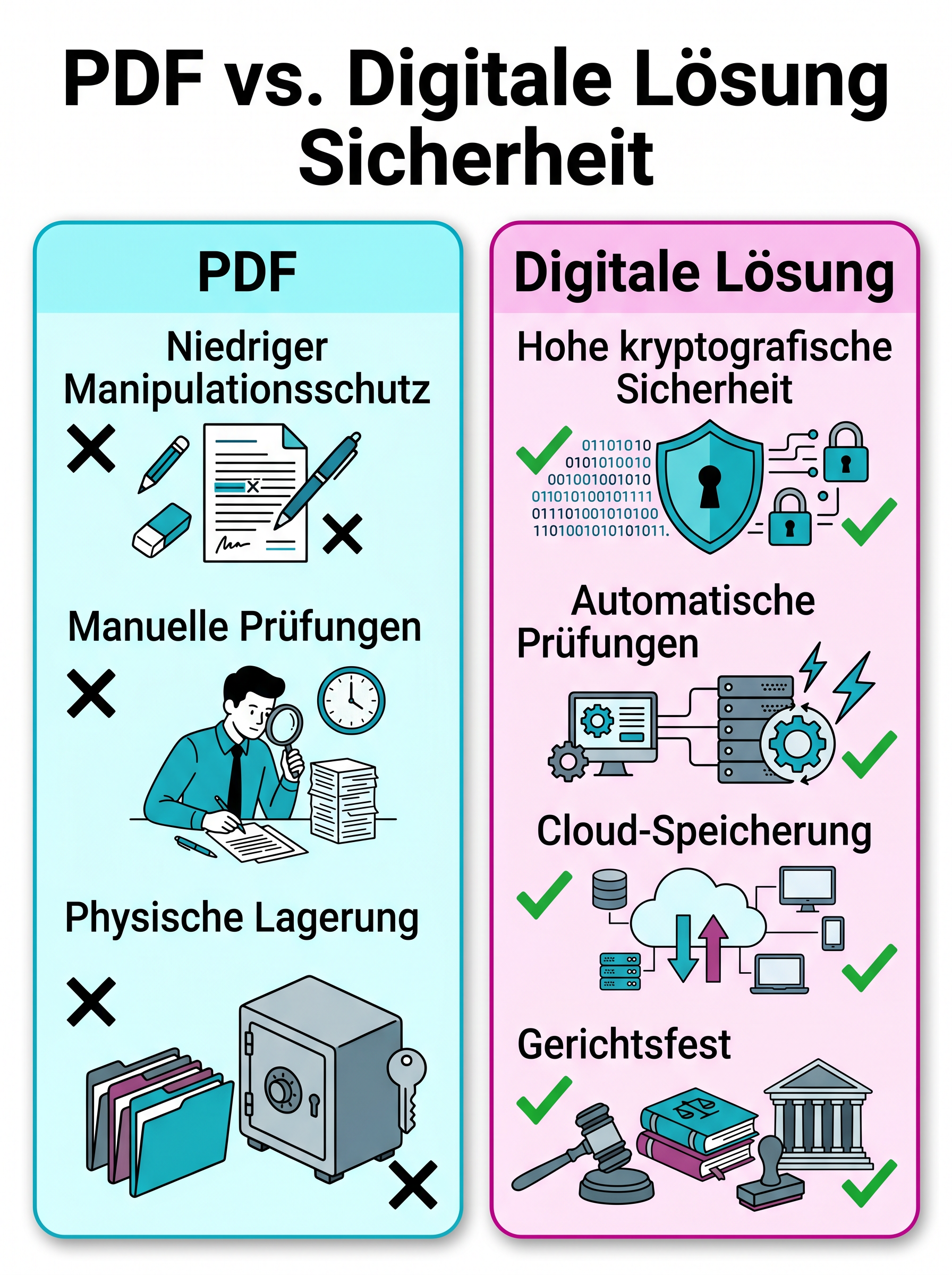 PDF vs Digital Solution Security